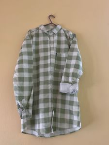 Slim fit Men's Plaid Long Sleeve Shirt