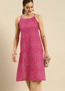 Vibrant Pink Ethnic Kurta