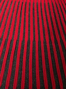 Red &amp; Gray Knit woolen Dress
