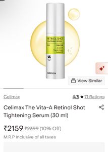 Celimax Retinol Shot Tightening Serum