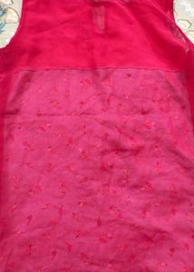 YEPME Pink Ice Cream Print Tunic Top