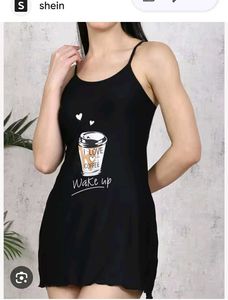 SHEIN Cute Coffee Print Nightgown