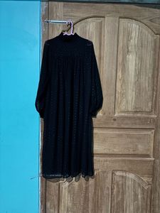 Elegant Black Midi Dress