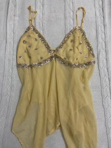 𖦹 ׂ 𓈒 🥞L size, chatpata beaded top