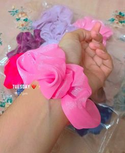 New Organza Scrunchie (Set Of 12)