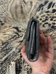 RARE Chanel Lucky Charms Silver Quilted Wallet