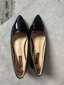 Elegant Black Patent Heels