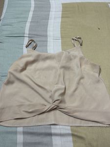 Twisted Strap Crop Top
