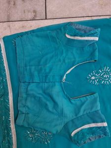 sequence work saree
