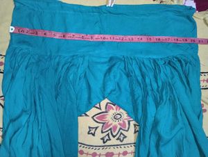 Maroon Embroidered Kurta