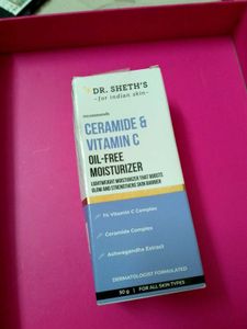 Dr. Sheth's Ceramide and vitamin c Moisturiser