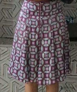 Vintage y2k Satin Midi Skirt