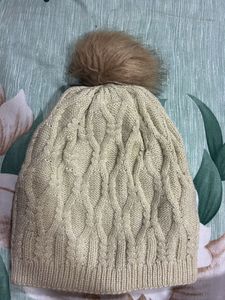 Cozy Knit Beanie with Pom-Pom
