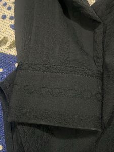 Chic Black Button-Up Shirt