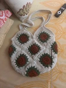 crochet handbag