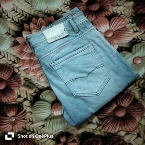 Light Blue Wash Denim Jeans