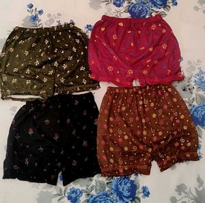 Kids Bloomers Pack Of 6