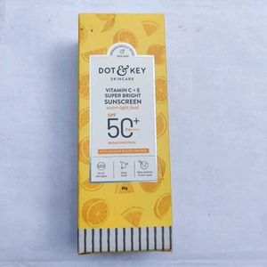 New and Sealed Dot & Key Vitamin C+E Sunscreen