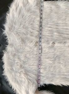 Fluffy White Jacket