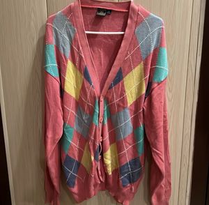 Argyle Cardigan