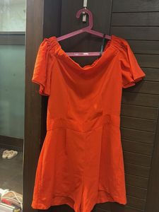 Coral jumpsuit