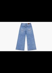 ripped  Wide Leg Jeans freakinks brand