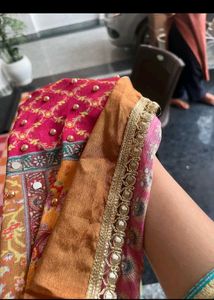 Vibrant Patchwork dupatta
