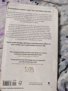 Atomic habits - A self help book