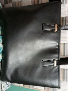 Black Quilted Handbag