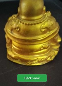 Golden Laughing Buddha Statue