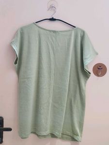 Westside Comfortable Women's Mint Green T-Shirt