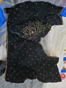 Black Velvet Embellished Lehenga🖤