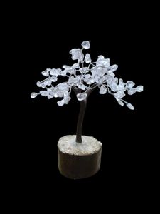 Clear Quartz Natural Gemstone Tree For Room Decor