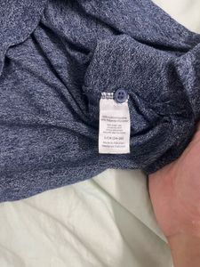 Men's Heathered Henley T-Shirt