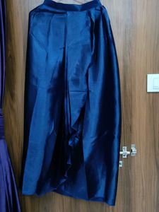 Elegant Royal Blue Ethnic Skirt