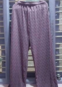 Stylish Chevron Pattern Palazzo Pants