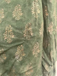Olive green kurta
