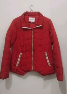 Stylish Red Puffer Jacket