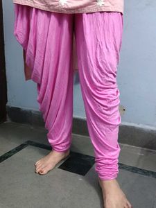 Pink Dhoti Pants readymade new women