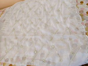 Moon White Color Georgette Sequence Kurta Set