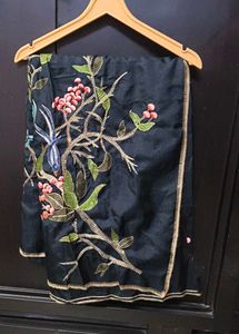 embroidered saree