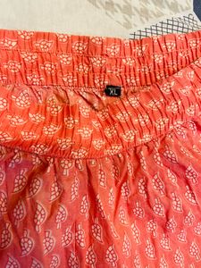 Elegant Peach Kurta Set with Dupatta