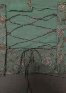 Green Floral Print Halter Top
