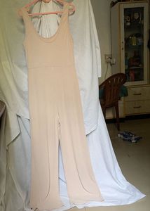 SHEIN Beige Jumpsuit