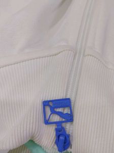 Puma White Track Jacket