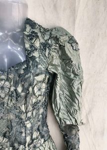 Vintage Style Floral Gown