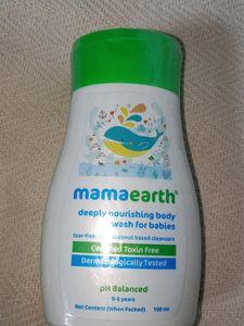 Hi am Mamaearth body wash for babies. For a baby, bath time is both fun and relaxing. But don't be fooled, there is some real cleaning going on in here.