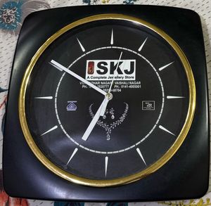 SKJ Jewelry Store Wall Clock
