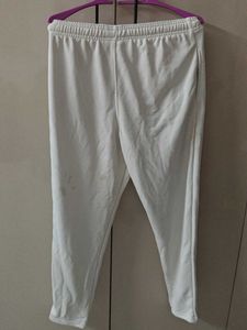 Comfortable White Track Pants