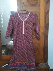 V Neck Kurta